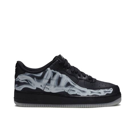 low black skeleton halloween shoes